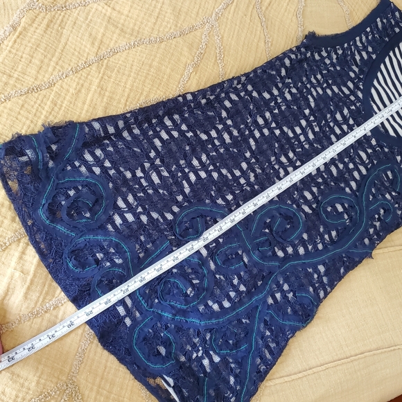 Anthropologie Meadow Rue Lace Overlay Tank - Picture 12 of 12